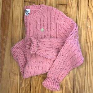 Lilly Pulitzer - Pink cable knit - S